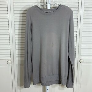 Icebreaker Wool Blend Fleeced Sweatshirt Medium